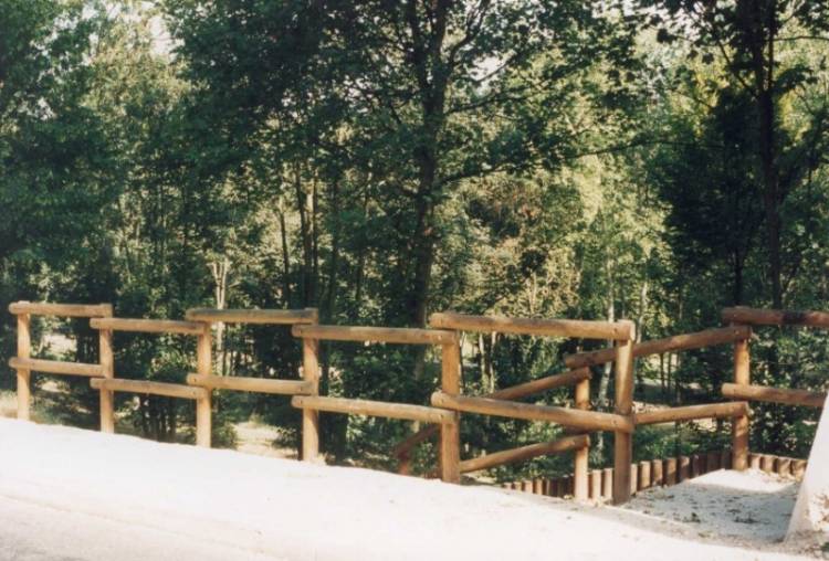 pose de clôture en bois en Provence